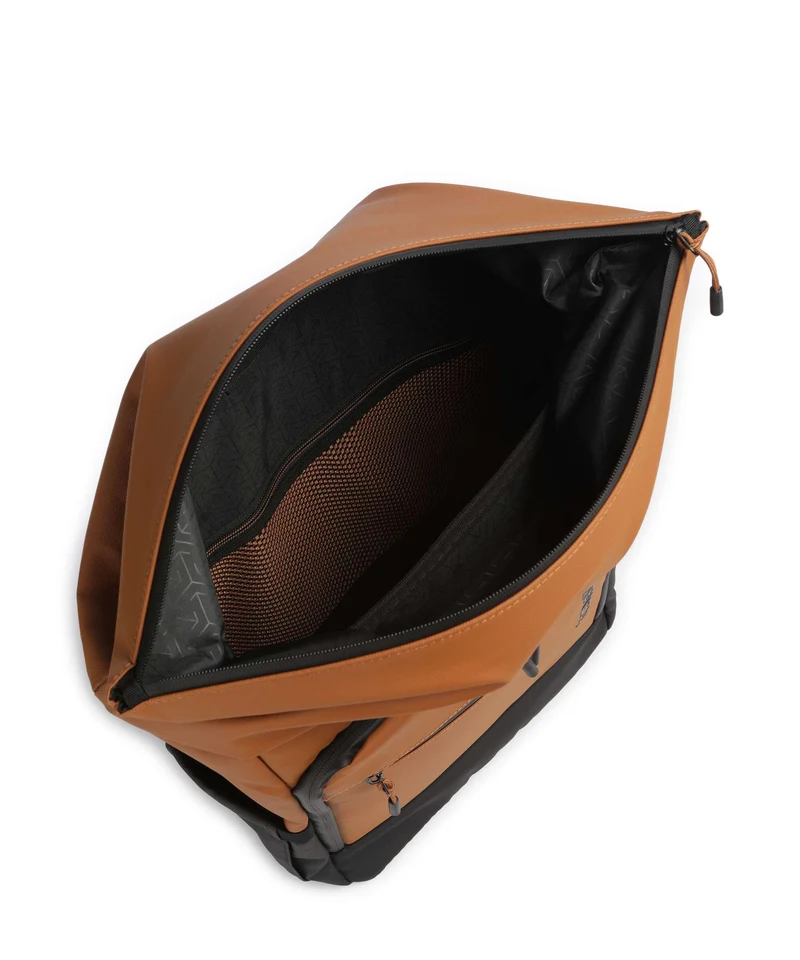 Travelite Briize M Sac à dos roll-top curry