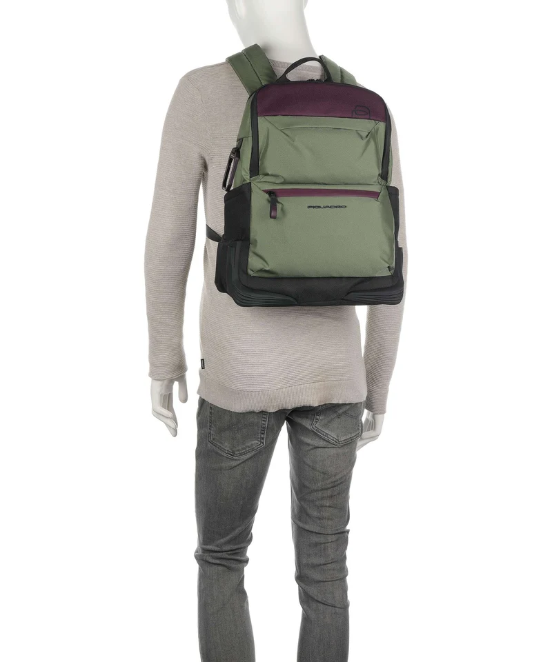 Piquadro Corner H2O Sac à dos green forest