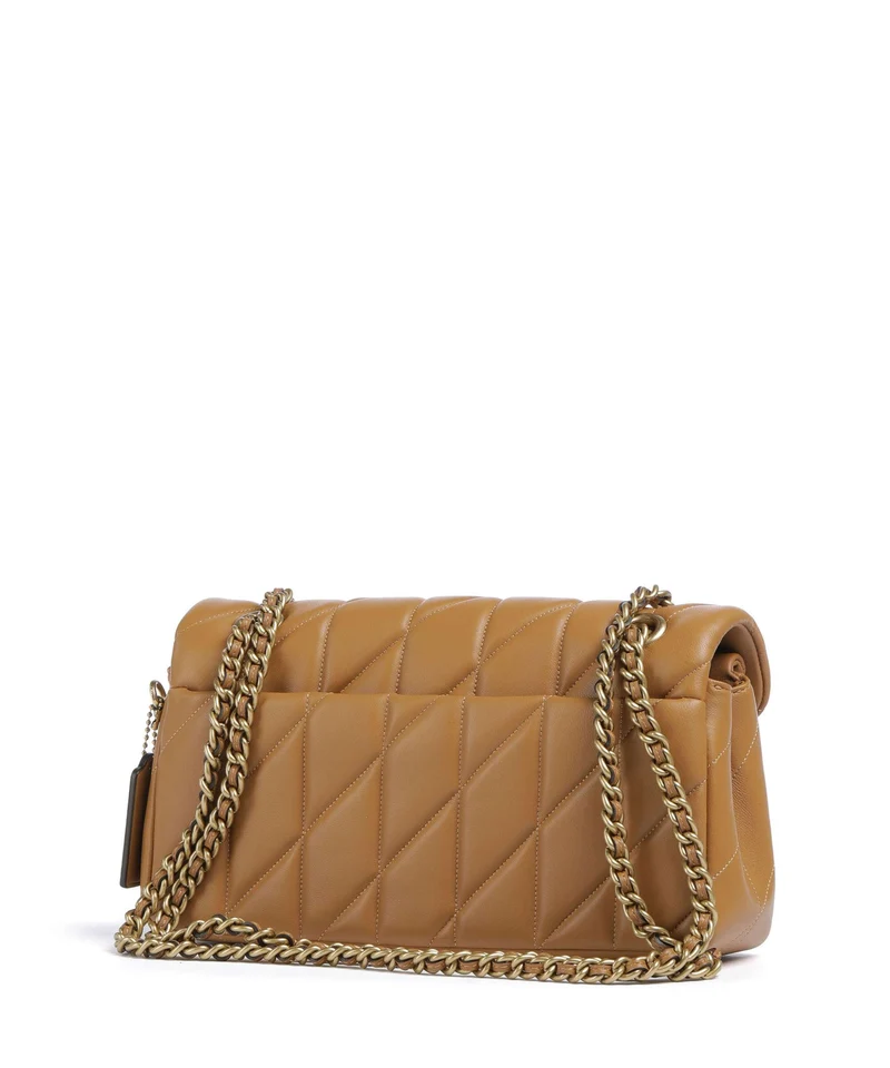 Coach Tabby Quilted 26 Sac porté épaule honey brown