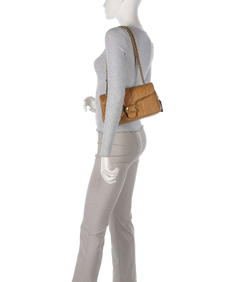 Coach Tabby Quilted 26 Sac porté épaule honey brown
