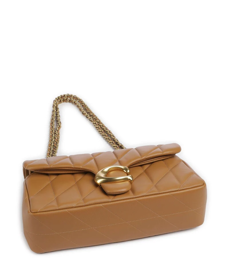 Coach Tabby Quilted 26 Sac porté épaule honey brown