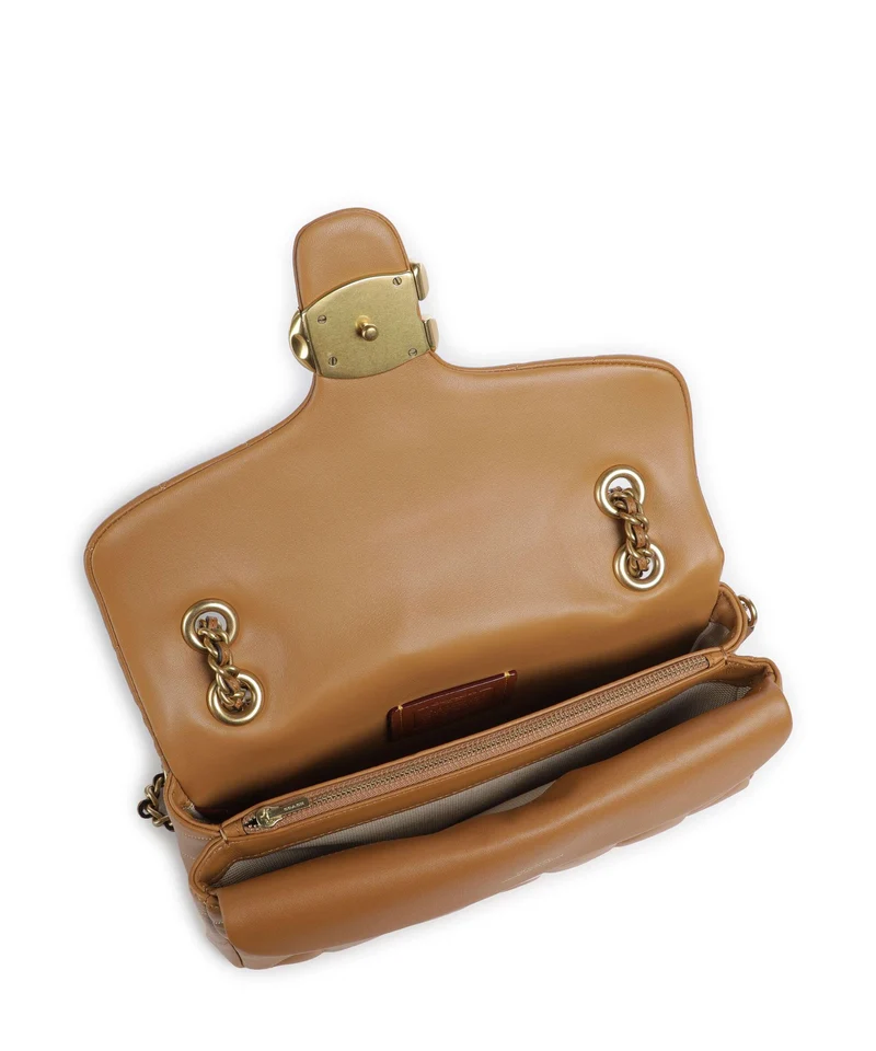 Coach Tabby Quilted 26 Sac porté épaule honey brown