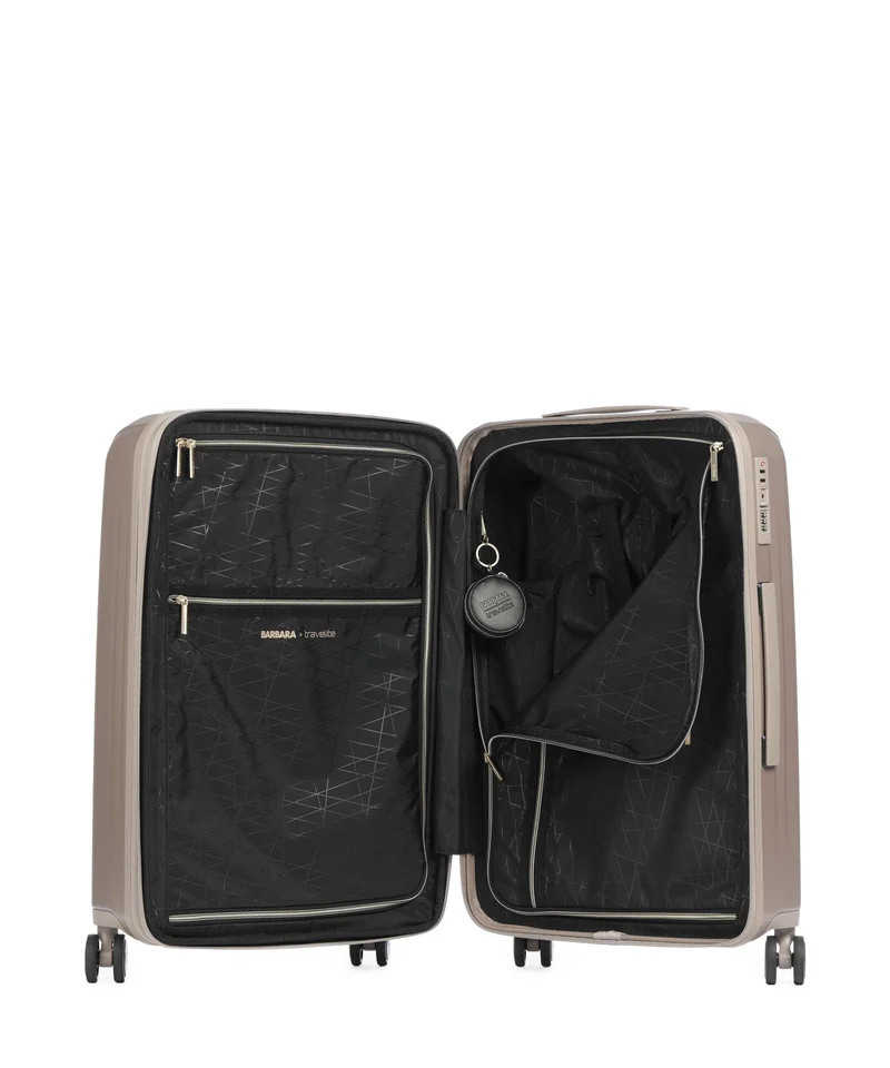 Travelite Barbara Novelty Valise 4 roues satin nude
