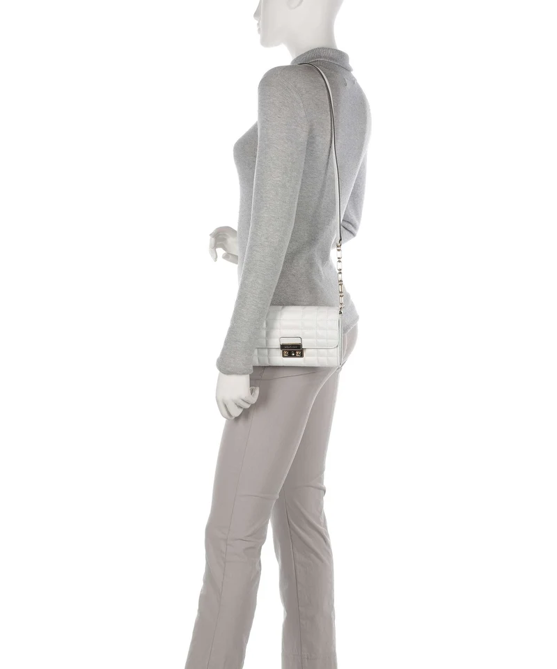 Michael Kors Tribeca Sac bandoulière optic white