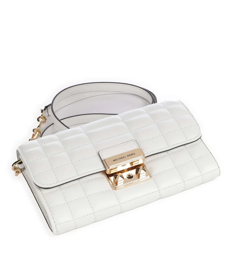 Michael Kors Tribeca Sac bandoulière optic white