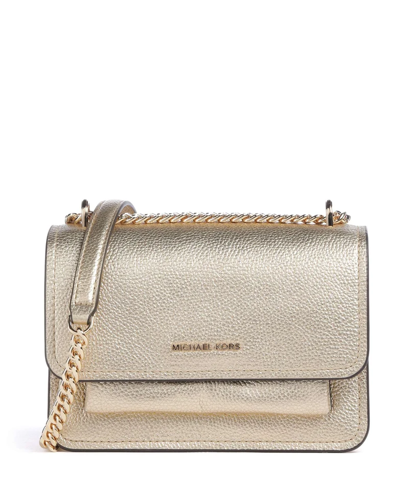 Michael Kors Claire Sac porté épaule pale gold