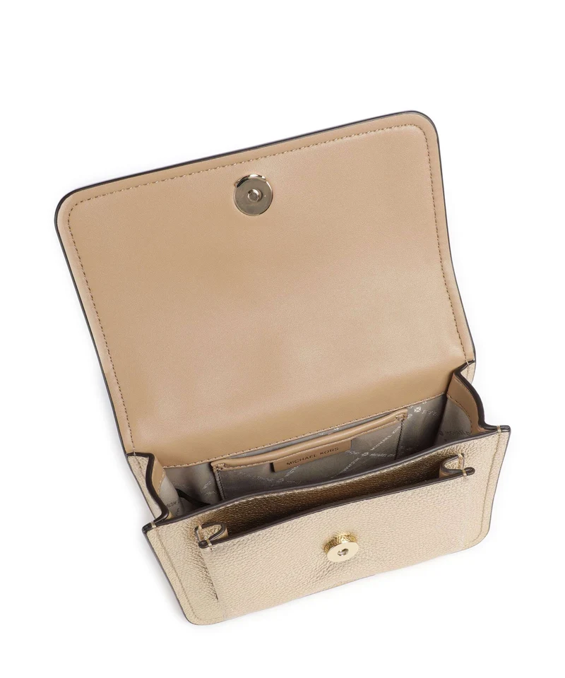 Michael Kors Claire Sac porté épaule pale gold
