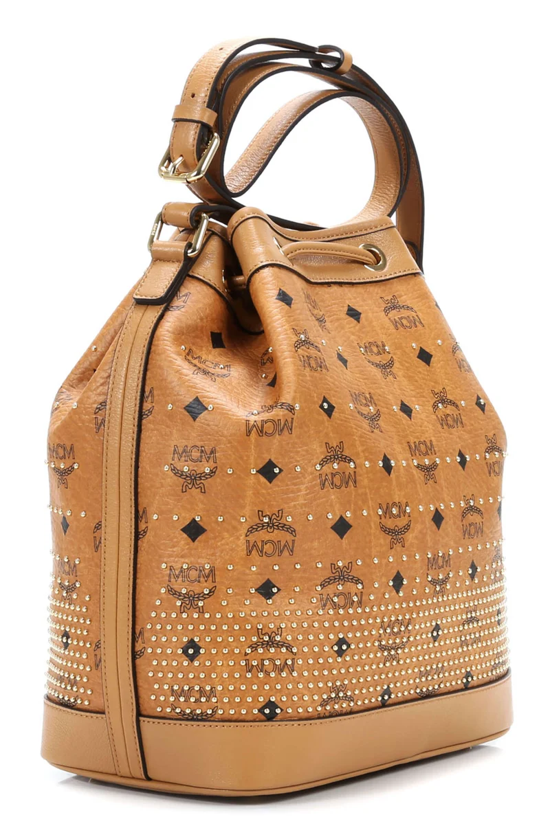 MCM Sac fourre-tout cognac