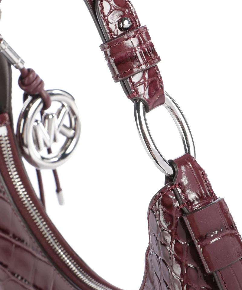 Michael Kors Koa Medium Sac porté épaule oxblood