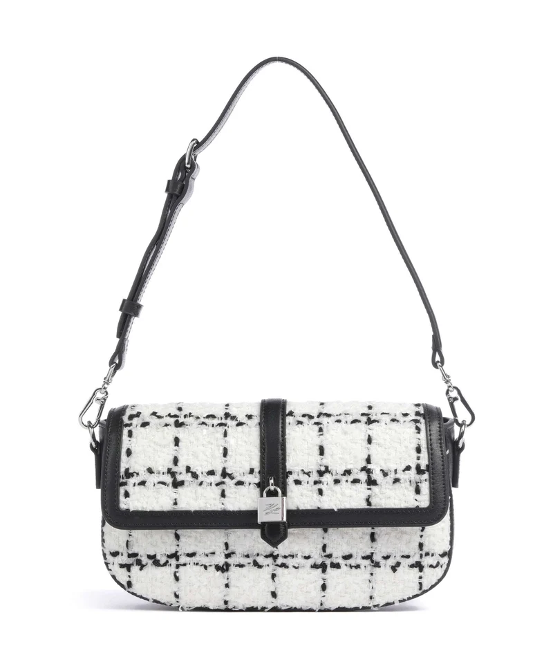 Karl Lagerfeld K/Autograph Boucle Sac porté épaule black/white