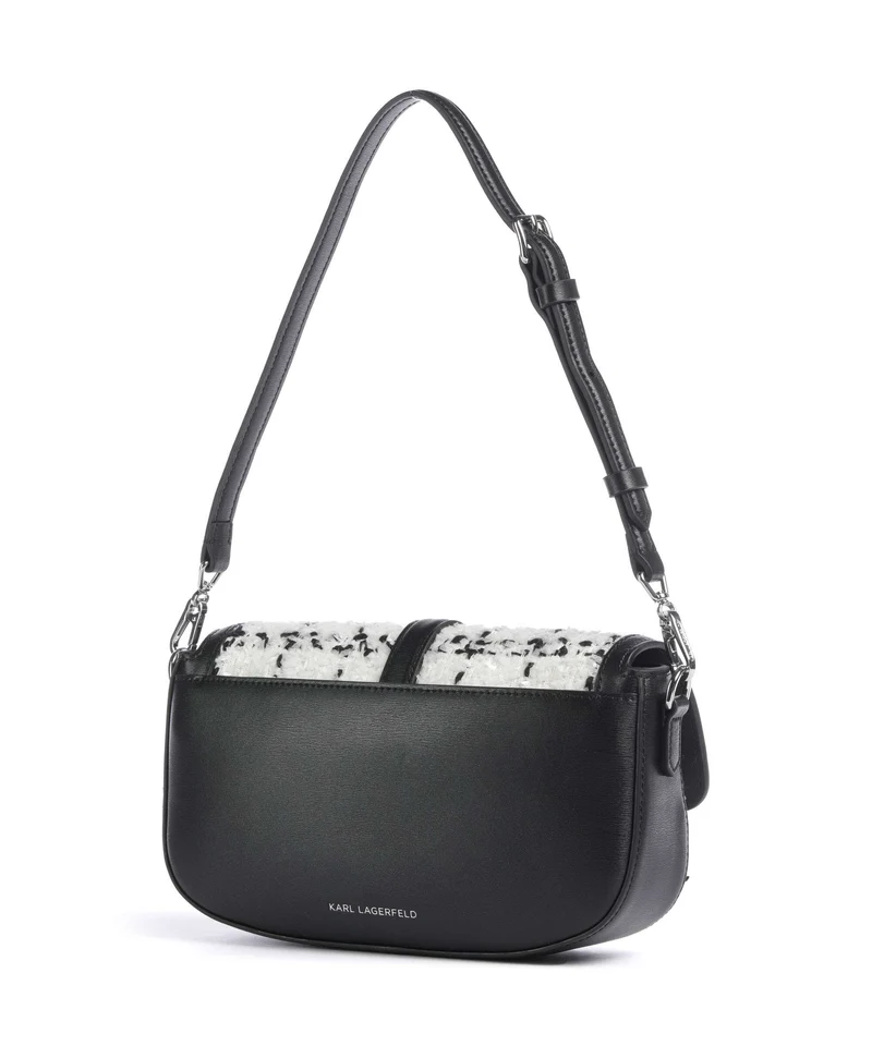 Karl Lagerfeld K/Autograph Boucle Sac porté épaule black/white