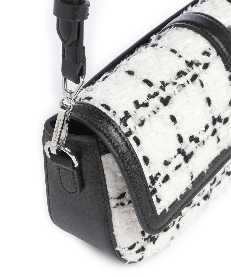 Karl Lagerfeld K/Autograph Boucle Sac porté épaule black/white