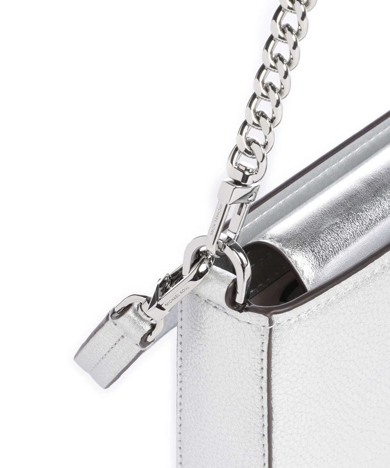 Michael Kors Bryant Small Sac porté épaule silver
