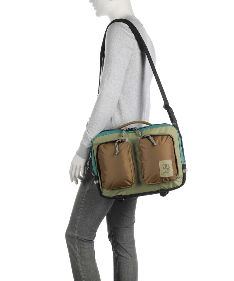 Topo Designs Global Porte-document caribbean/dark khaki