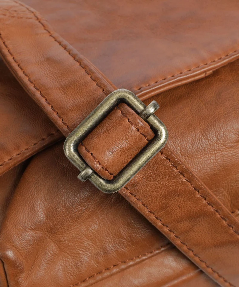 Depeche Power Field Sac bandoulière cognac