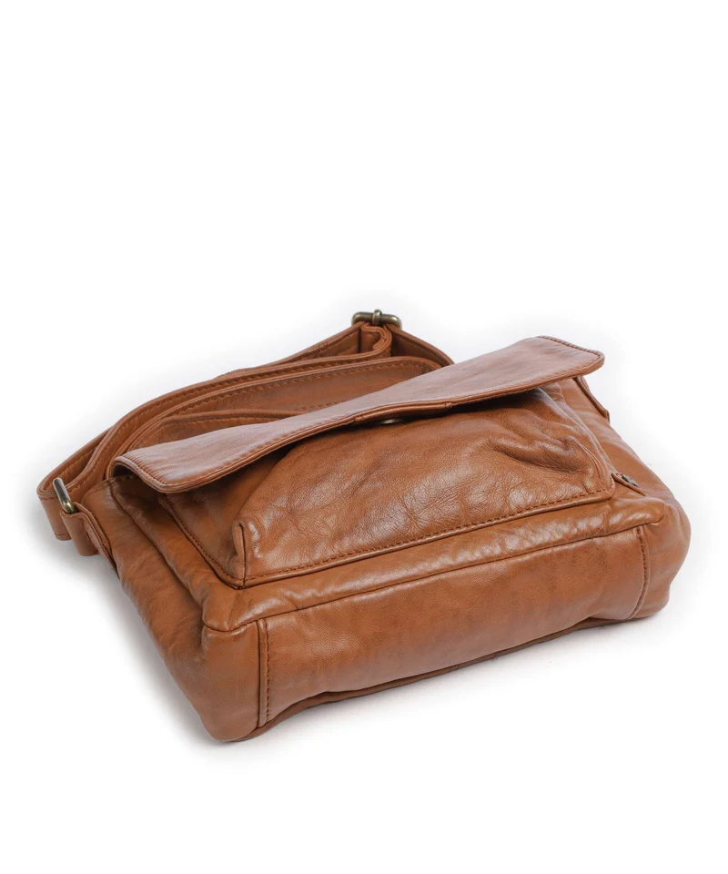 Depeche Power Field Sac bandoulière cognac