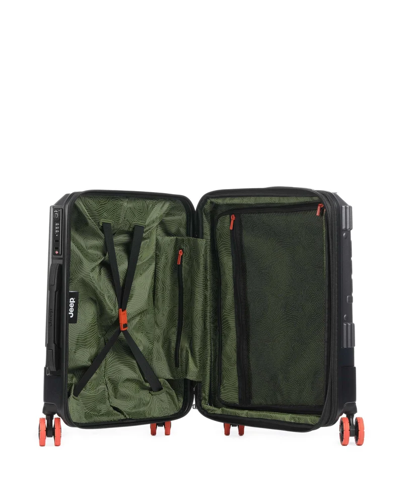 Jeep JH001A Valise 4 roues grey