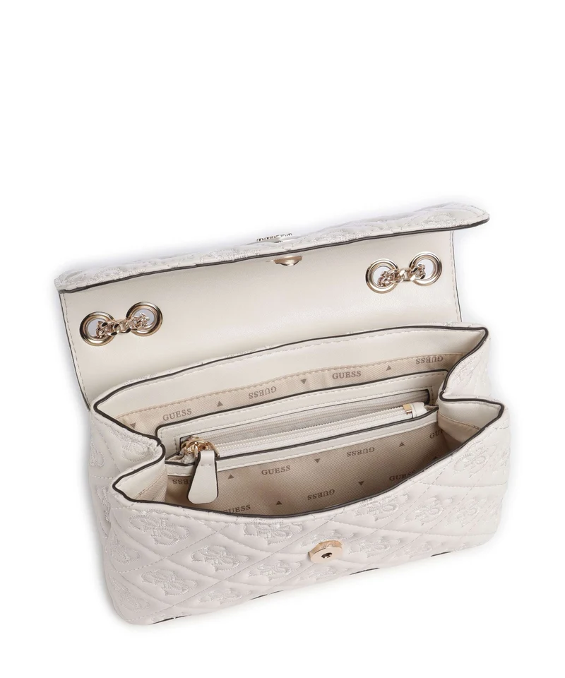 Guess Adelasia Sac porté épaule offwhite