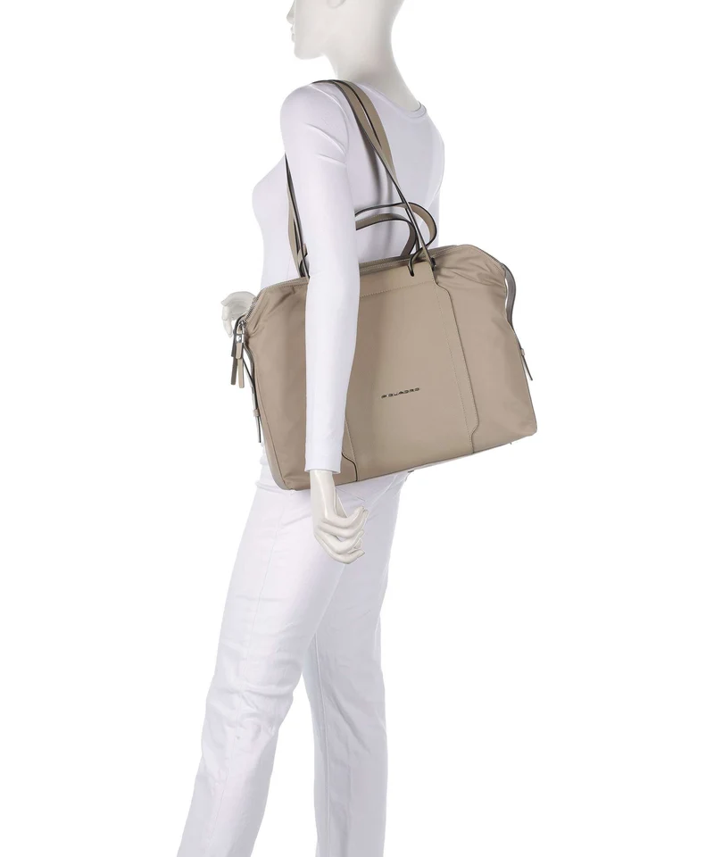 Piquadro W92T Cabas beige