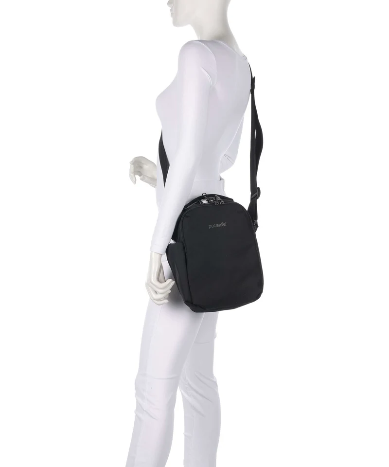 Pacsafe V Tour Sac bandoulière jet black