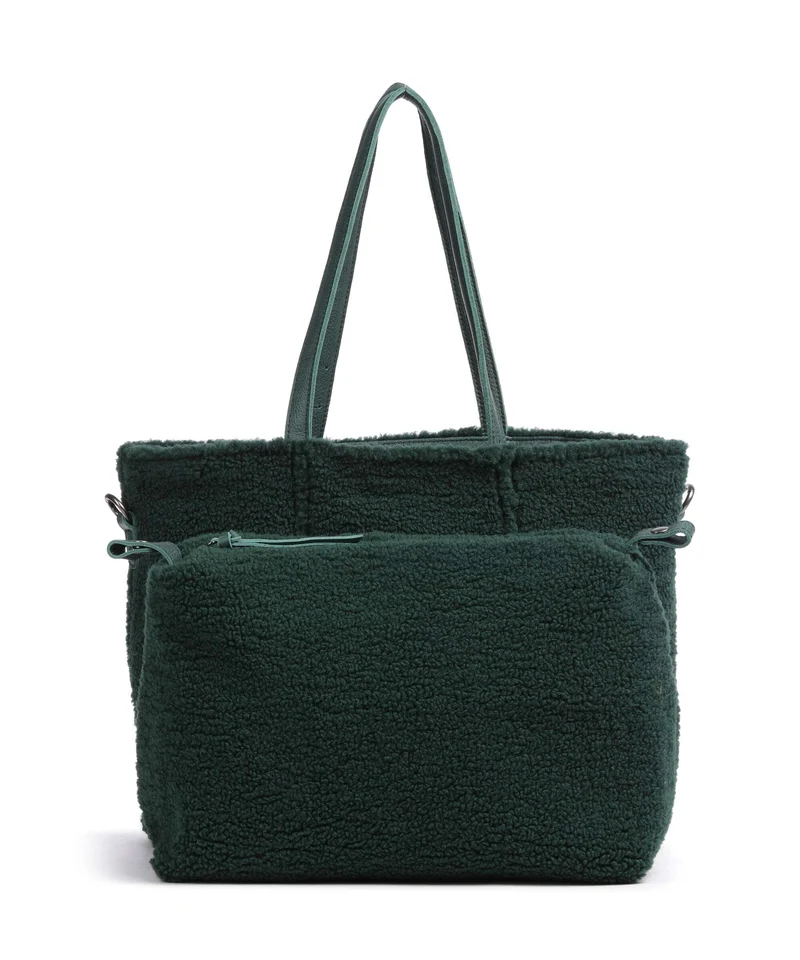 FredsBruder Inside Out Cabas petrol green