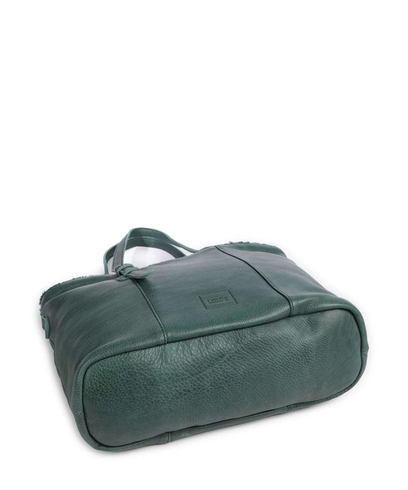 FredsBruder Inside Out Cabas petrol green