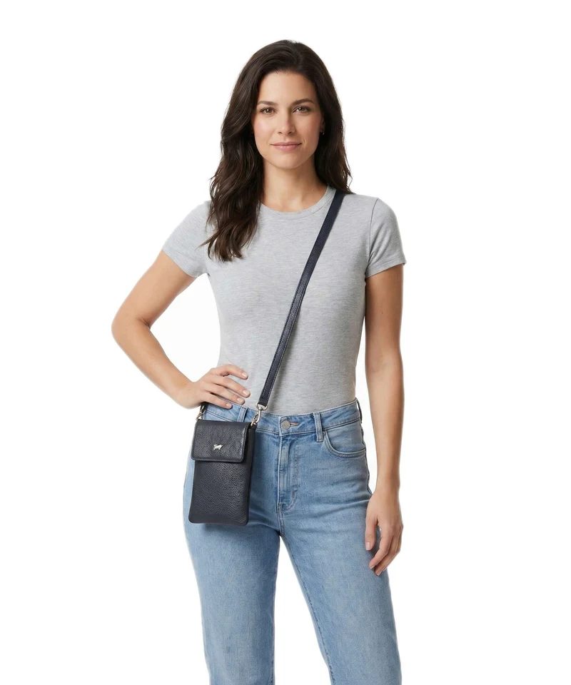 Braun Büffel Hanna Pochette telephone navy