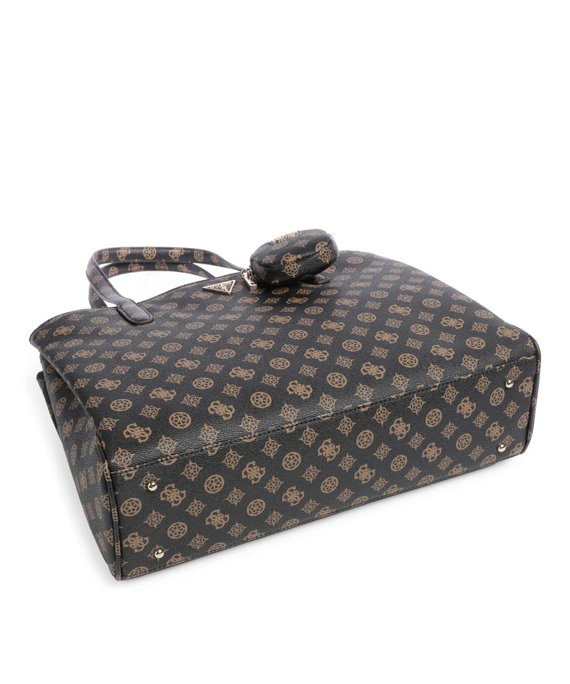 Guess Power Play Cabas mocha logo