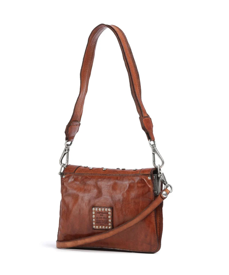 Campomaggi Sac porté épaule cognac