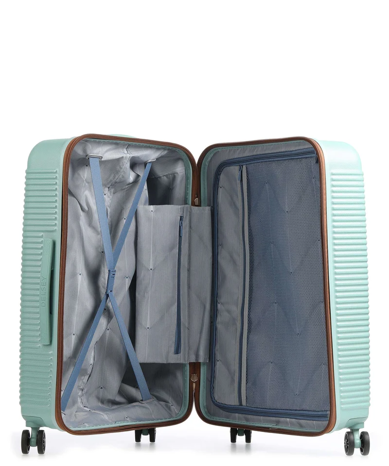 Delsey Paris Freestyle Valise 4 roues mandel