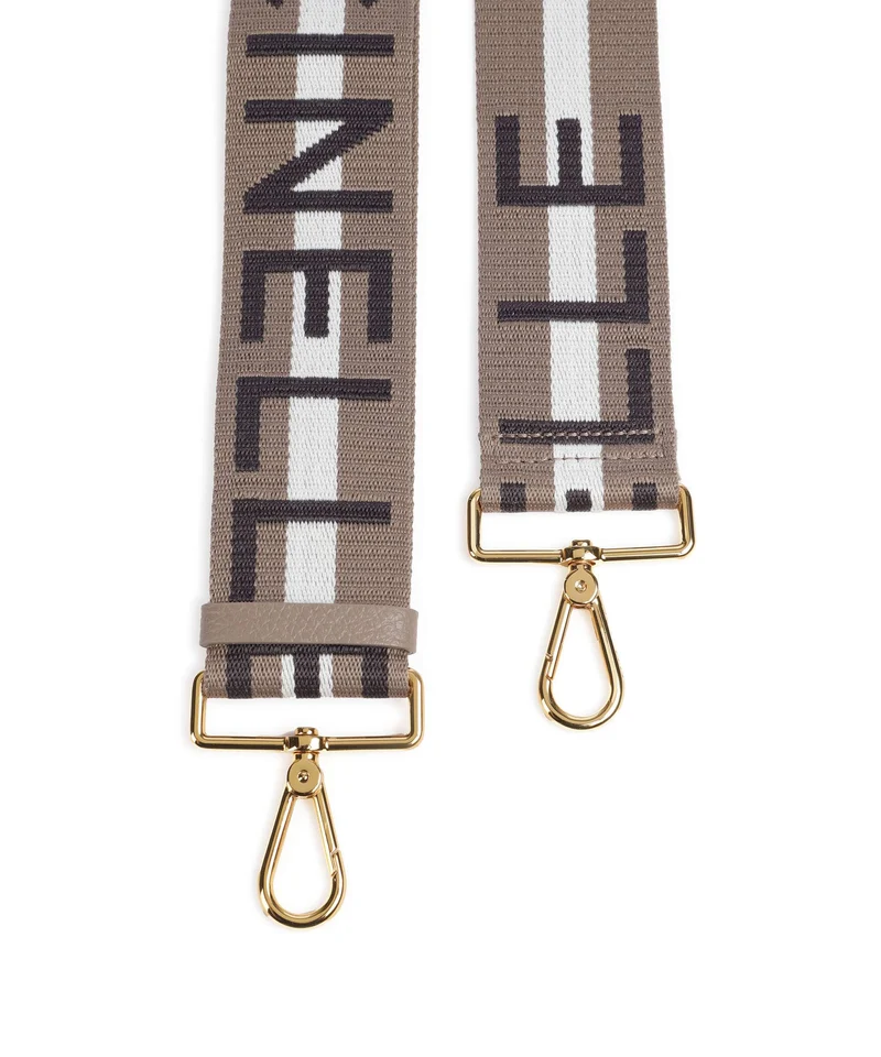 Coccinelle Nastro Signature Bandoulière multicolour/warm taupe