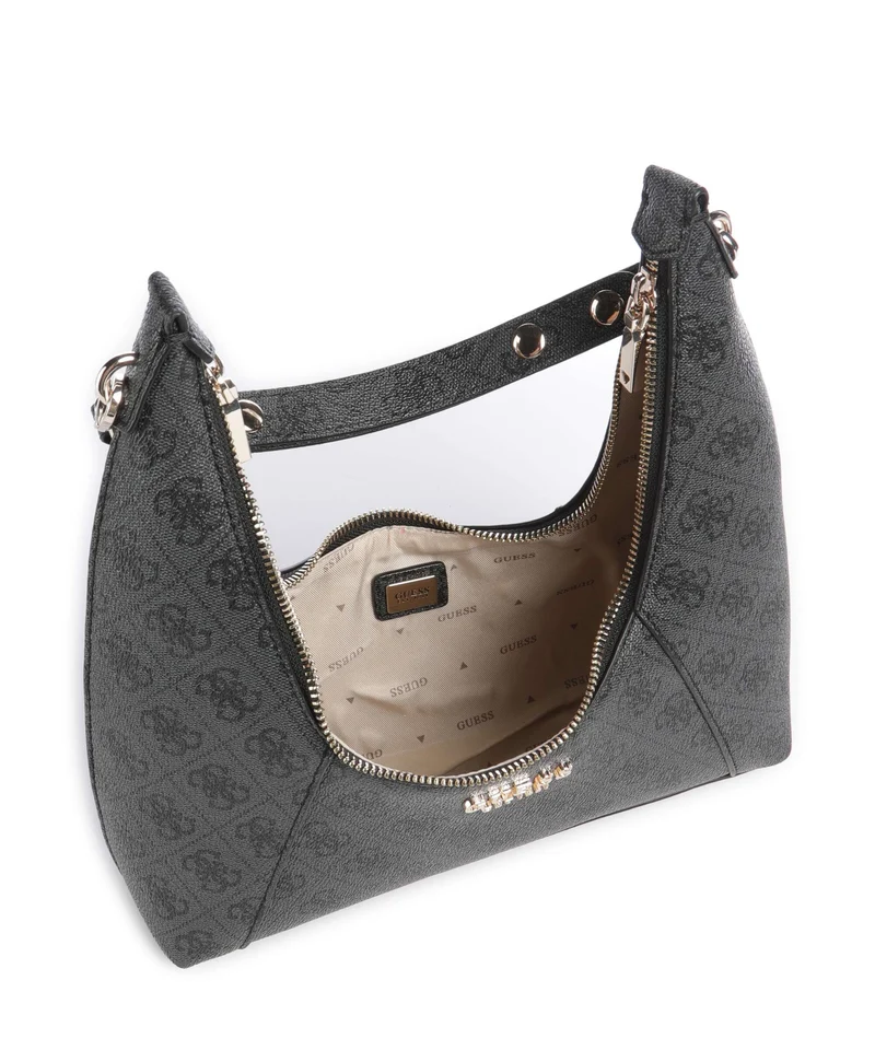 Guess Calista Sac porté épaule coal logo