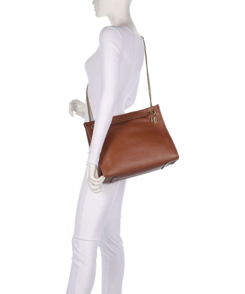 Lauren Ralph Lauren Bradley Large Cabas lauren tan