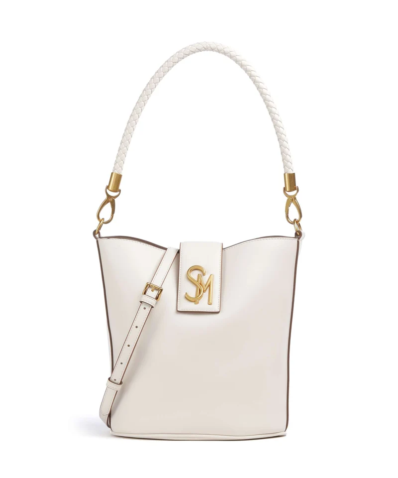 Steve Madden BARRIE Sac seau bone/gold
