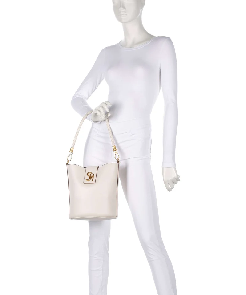 Steve Madden BARRIE Sac seau bone/gold