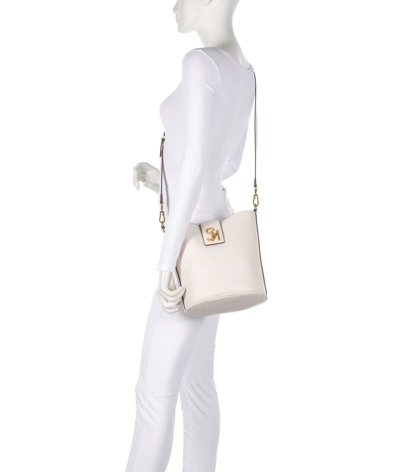 Steve Madden BARRIE Sac seau bone/gold