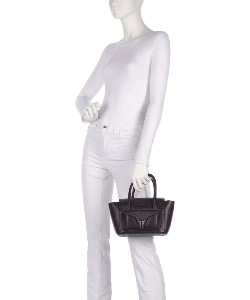 Coccinelle Beat Double Sac à main prune