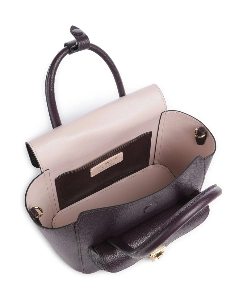 Coccinelle Beat Double Sac à main prune