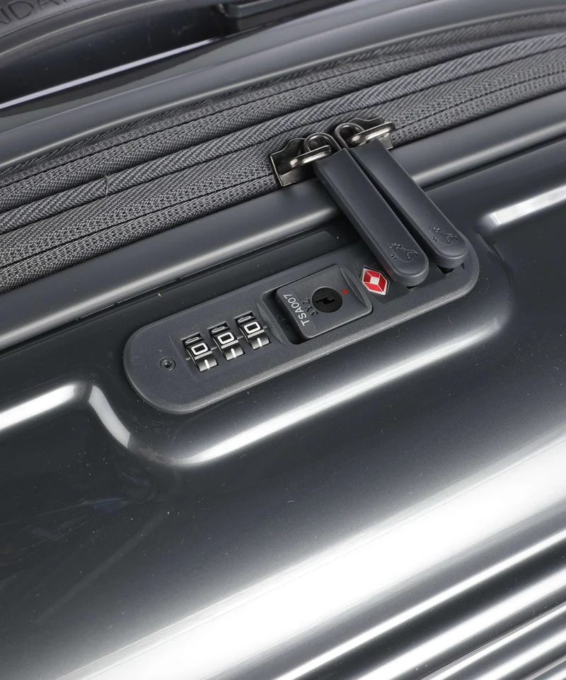 Mandarina Duck Logoduck+ Metal Valise 4 roues anthracite