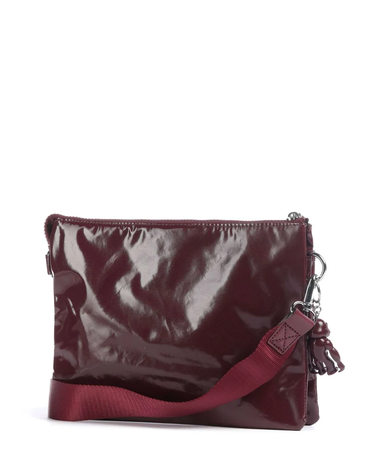 Kipling Elevated Riri L Sac bandoulière high gloss wine