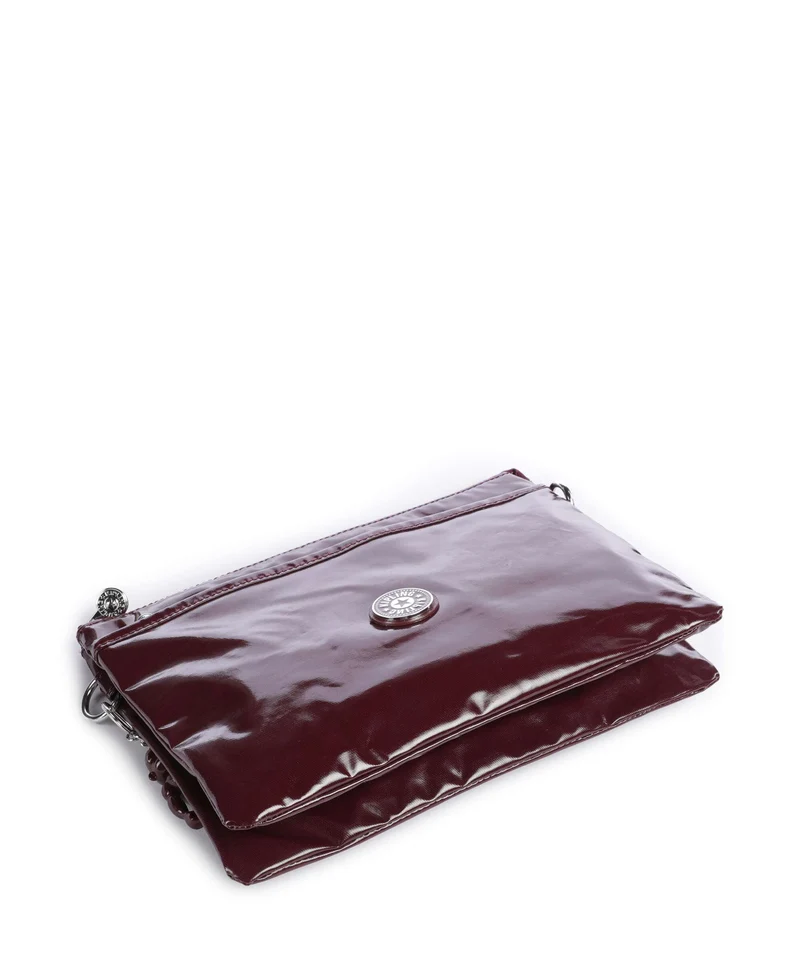 Kipling Elevated Riri L Sac bandoulière high gloss wine