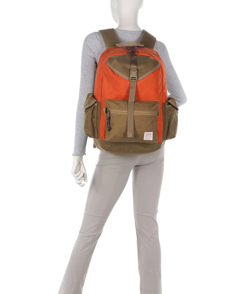 Filson Cordura Nylon Surveyor Sac à dos dark tan/flame