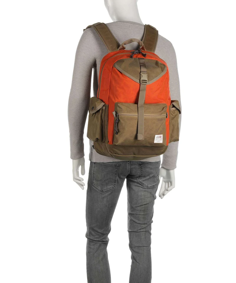 Filson Cordura Nylon Surveyor Sac à dos dark tan/flame