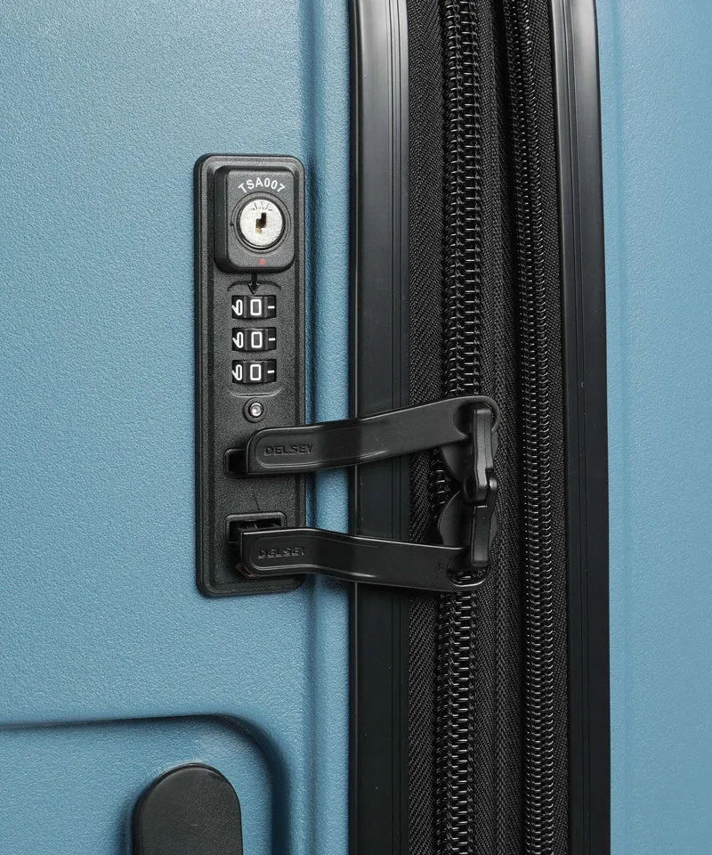 Delsey Paris Belmont Plus Valise 4 roues zink blau