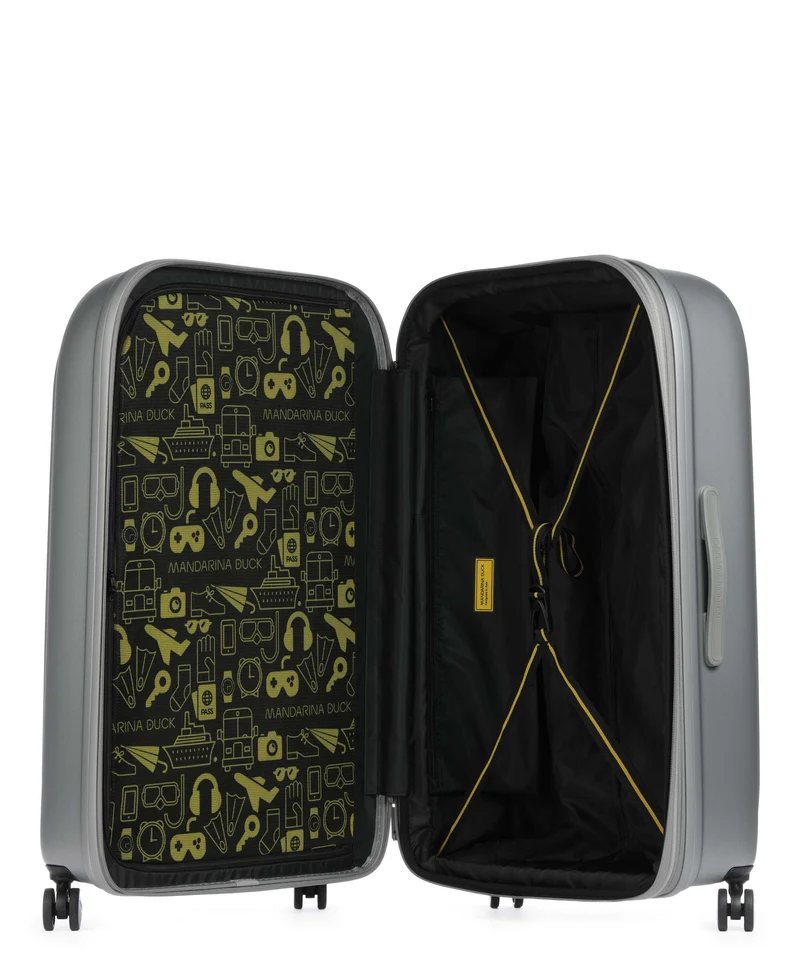 Mandarina Duck Logoduck+ Valise 4 roues silver
