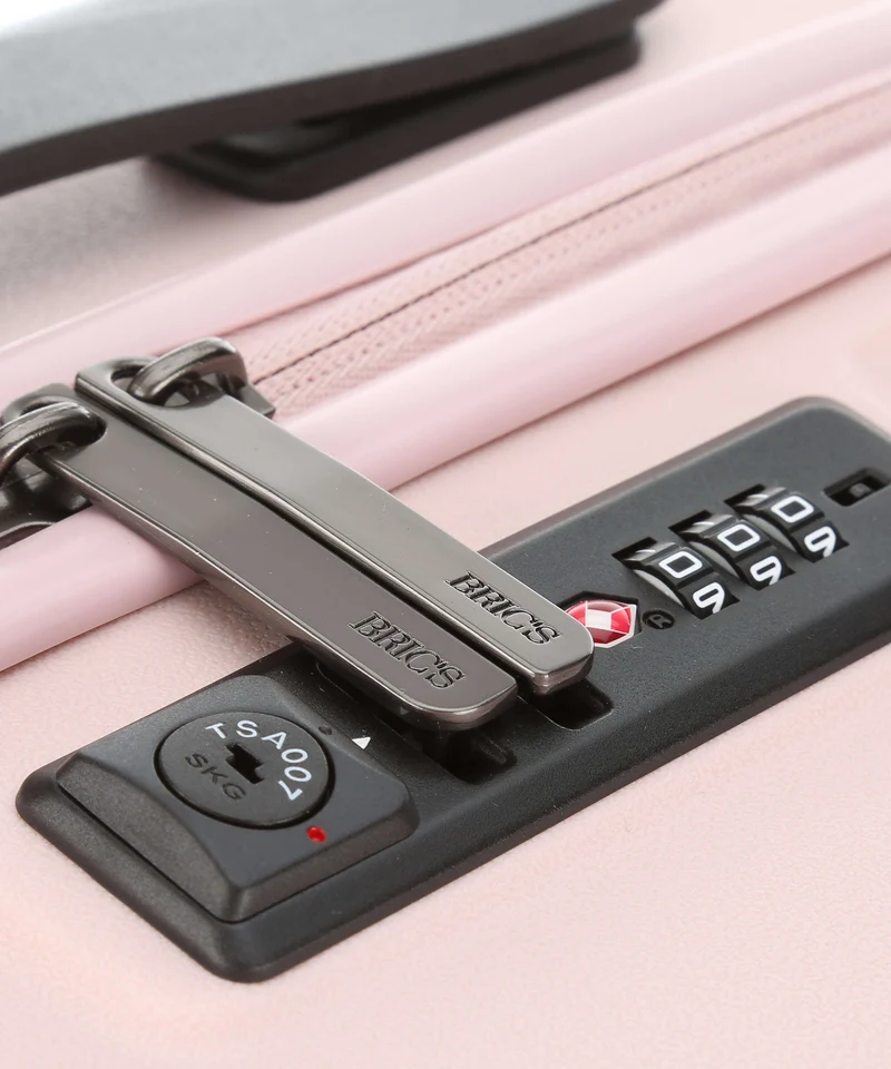 Brics BY Ulisse Valise 4 roues perle rose