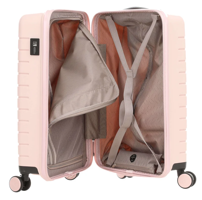Brics BY Ulisse Valise 4 roues perle rose