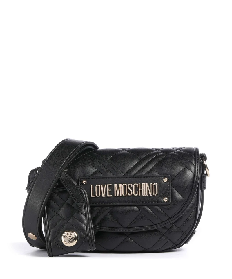 Love Moschino Quilted Sac bandoulière nero