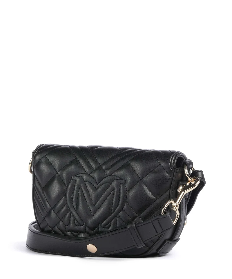 Love Moschino Quilted Sac bandoulière nero
