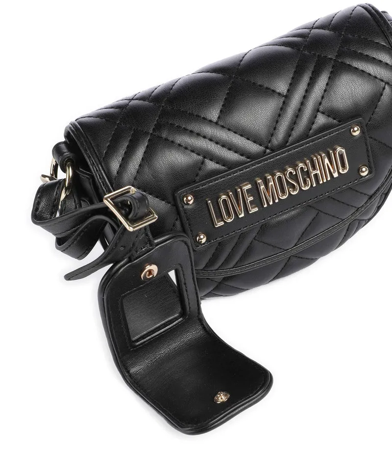 Love Moschino Quilted Sac bandoulière nero